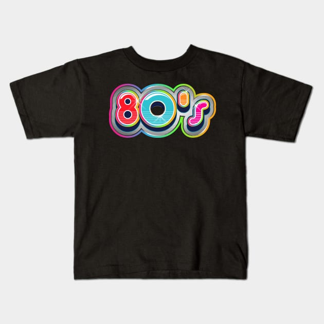 My 80s Costume Kids T-Shirt by AdeShirts